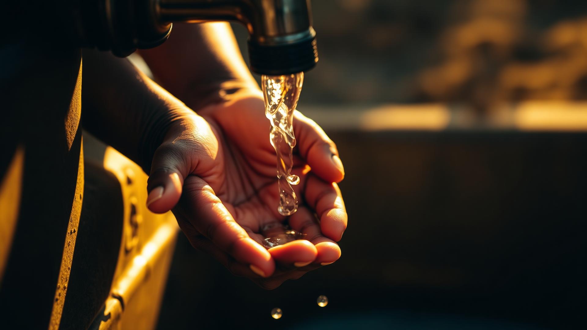 Clean water reaching those in need